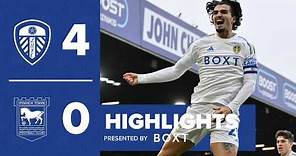 Highlights | Leeds United 4-0 Ipswich Town | HUGE WIN with goals from Summerville, Piroe & Struijk