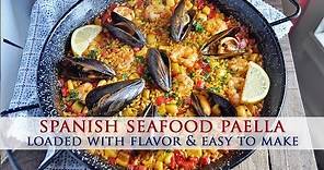 Authentic Spanish Seafood Paella Recipe - Colab With Best Bites Forever