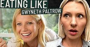 Dietitian Eats Like Gwyneth Paltrow for a Day (A GOOP DETOX?!)