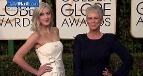 Jamie Lee Curtis & daughter Annie arrive at 2016 Golden Globes