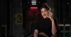 Alien: Covenant: Callie Hernandez Behind the Scenes Movie Interview | ScreenSlam