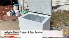 Insignia Chest Freezer 2 Year Review
