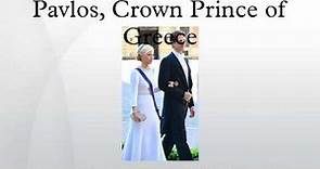 Pavlos, Crown Prince of Greece
