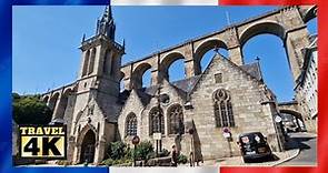 La Magnifique Ville de Morlaix en Bretagne 🇨🇵 . Ses Maisons à Colombages et son Grand Viaduc ...