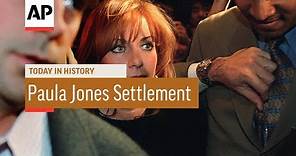 Paula Jones Settlement - 1998 | Today In History | 13 Nov 17
