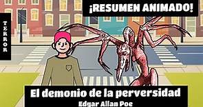 Resumen El demonio de la perversidad, Edgar Allan Poe (audiolibro animado/ cuento animado)