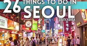 Best Things To Do in Seoul South Korea 2024 4K