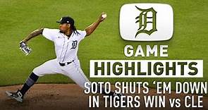 Game Highlights: Soto Shuts 'Em Down in Tigers Win
