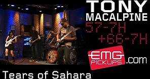 Tony MacAlpine and band perform "Tears of Sahara" on EMGtv