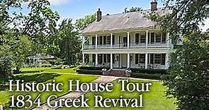 FOR SALE 1834 Greek Revival Mansion : Ravenna in Natchez, MS