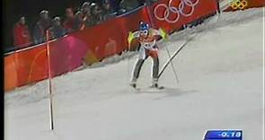 Benjamin Raich slalom gold run Torino 2006