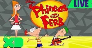 🔴 LIVE! Phineas and Ferb Season 1 Full Episodes! | @disneyxd