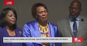 Family speaks following Dexter King, son of Martin Luther King Jr.'s death
