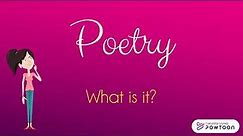What is Poetry? | Introduction to Poetry