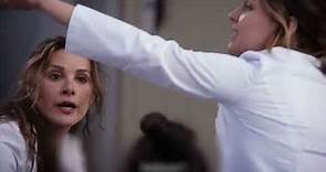 Stefania Spampinato as Carina Deluca on Grey's Anatomy 19x11 p.8
