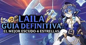 GUIA COMPLETA DE LAILA - La Mejor Build, Armas, Artefactos y Equipos de Layla | Genshin Impact