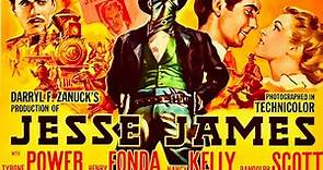 Jesse James (1939) HD | Tyrone Power | Henry Fonda | Randolph Scott | Classic Western In Technicolor