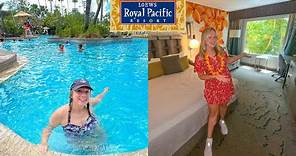Loews Royal Pacific Resort at Universal - FULL TOUR! Room, Lagoon Pool, Wok Experience & More!