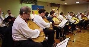 Ukrainian Bandurist Chorus of North America rehearses in Parma