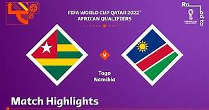 Togo v Namibia | FIFA World Cup Qatar 2022 Qualifier | Match Highlights