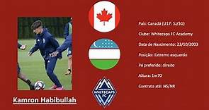 Kamron Habibullah (Canada / Vancouver Whitecaps) 19/20 highlights