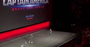 Kevin Feige Introduces Anthony Mackie at CinemaCon for Marvel's 'Captain America: Brave New World'