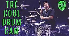 Tré Cool Green Day 'Jesus of Suburbia' Live Drum Cam SJC Drums
