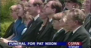 Pat Nixon Funeral