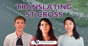 Translating St Cross