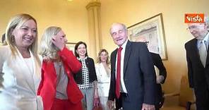 Giorgia Meloni a Washington incontra i senatori Democratici e Repubblicani del Congresso USA