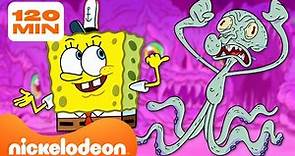 SpongeBob | Tutti i mostri di Bikini Bottom! | Compilation di 2 ore | Nickelodeon Italia