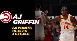 AJ Griffin scores career-high 24 points on 10-15 shooting