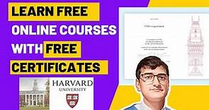 140+ Harvard University Free Online Courses with Certificates 2024 | Harvard Online Course | Enroll