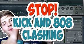 STOP Your Kicks And 808's From Clashing - How To Mix Kicks And 808's