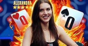 This Is How Alexandra Botez Won $30K From Pro Poker Players ♠️ PokerStars