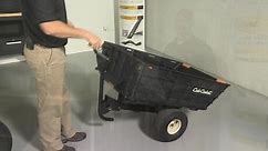 Cub Cadet Original Equipment 2-Wheel Hauler for Lawn Tractors and Zero-Turn Mowers 19B40026100