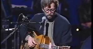Eric Clapton - Unplugged Wery rare-first take) You must see this! Running on faith and Walking blues