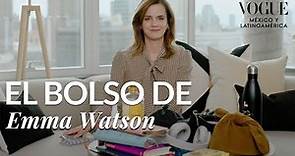 El bolso Prada de Emma Watson guarda artículos prácticos y poéticos | Vogue México y Latinoamérica