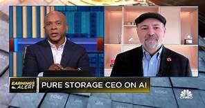 Pure Storage CEO Charles Giancarlo talks quarterly earnings