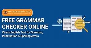 Grammar Checker Tool Online - How to Check Grammar Mistakes Online for Free