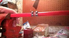 DIY how to pex pinch clamp