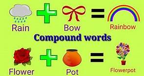 Compound words for kids/compound words activity
