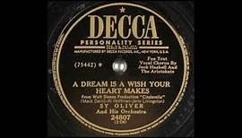 OLDIES 1950 OCT 21 UK Sy Oliver Orchestra-A Dream Is A Wish Your Heart Makes