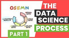 The Data Science Process - A Visual Guide (Part 1)