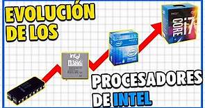 Evolución de Intel | Los procesadores MÁS IMPORTANTES en su historia