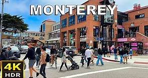 [4K HDR] Monterey, California Walking Tour | 2023