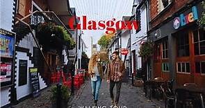 GLASGOW Scotland 🏴󠁧󠁢󠁳󠁣󠁴󠁿 Walk through Scottish city Glasgow