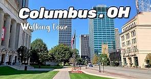 Walking in Downtown Columbus , OH , USA/ Capital of Ohio, Columbus 4K , Columbus Ohio guide