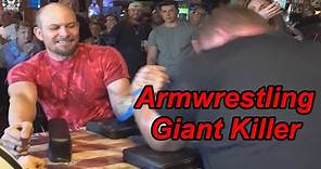 The Armwrestling Giant Killer Corey Miller
