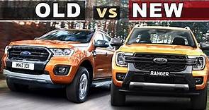 NEW 2022 Ford Ranger vs OLD Ford Ranger 2019-2021 Comparison